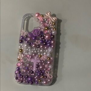 Decorative Purple and Pink Phone Case
